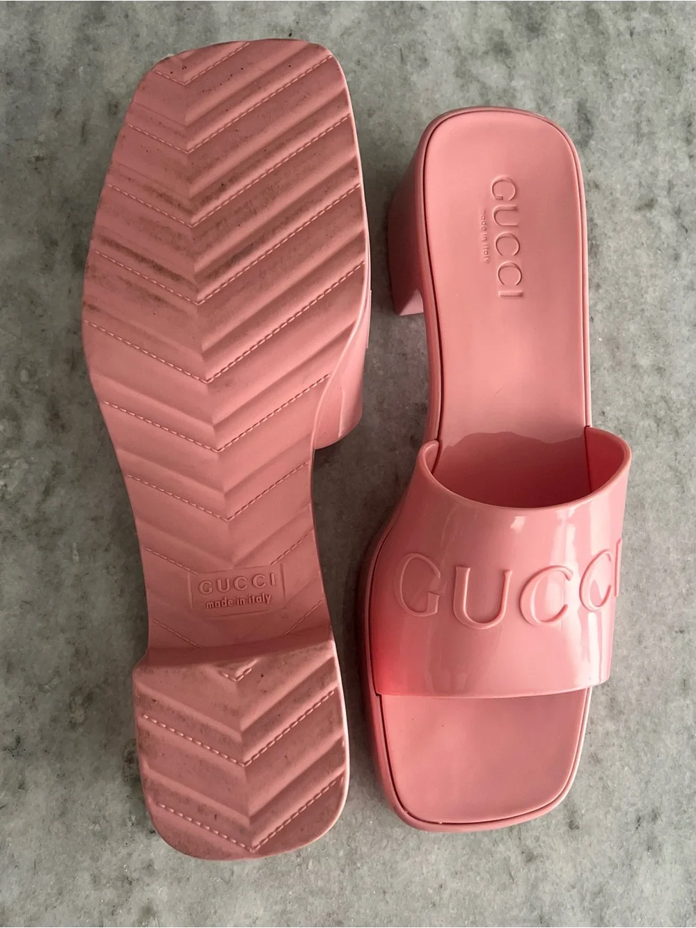 Pink Slide Sandals